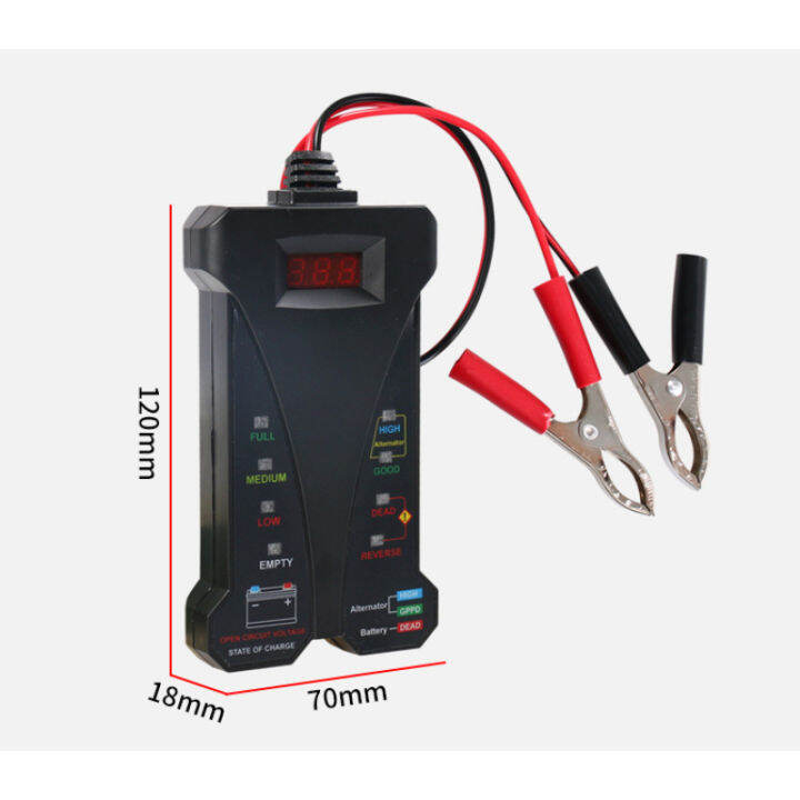 ซินซู-เครื่องวิเคราะห์แบตเตอรี่แบบดิจิตอลเครื่องมือสแกนทดสอบ-penguji-baterai-digital-lcd-12v-สำหรับรถบรรทุกใช้งานหนักรถยนต์