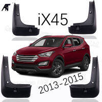 4PCS สำหรับ Hyundai Santa Fe Ix45 2013 ~ 2018 DM Fender Mudguard Mud Flaps Guard Splash Flap Mudguards อุปกรณ์เสริม2014 2015 2016 201