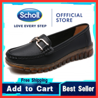 รองเท้าผู้หญิง Scholl Scholl รองเท้าแตะหนังของผู้หญิงรองเท้าสตรี Kasut Wanita รองเท้าแตะลำลอง Scholl รองเท้าแตะสตรี Scholl สำหรับผู้หญิง Scholl รองเท้าแตะโบฮีเมียผู้หญิงรองเท้าโบ้ทรองเท้าโลฟเฟอร์แบน