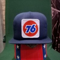 ♘ หมวกแก๊ป สําหรับผู้ชายและผู้หญิง Topi Union 76 วินเทจ USA. หมวกบันเดิล สไตล์วินเทจ