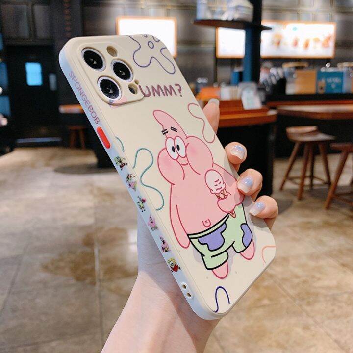 spongebob-amp-patrickstar-redmi-10-9t-9a-9c-9-note-10-9-8-pro-9t-xiaomi-poco-m3-pro-x3-nfc-mi-11-lite-10t-pro-side-stripe-casing-anime-silicone-soft-cover