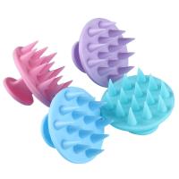 【YF】►☍☂  Silicone Shampoo Scalp Hair Massager Massage Comb Shower