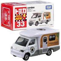 Takara Tomy Tomica หมายเลข33 Carobee 1/64รถของเล่น Ks มอเตอร์รถยนต์สำหรับโชว์รถโมเดลเหล็กของตกแต่งห้องของขวัญฮอเลย์