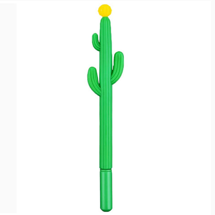 36pcslot-korean-cute-pens-cactus-cool-wedding-gift-gel-pen-funny-kawaii-ballpoint-stationery-back-to-school-stuff-thing-good