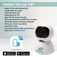 Camera Carecam RB20 mắt kép zoom 10x, Xoay 360đ, Đàm Thoại 2 chiều