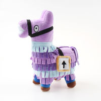 Fortnite Alpaca ตุ๊กตานุ่มยัดไส้ตุ๊กตาของเล่นเด็กเด็กผู้ชายเด็กผู้หญิงของขวัญวันเกิดคริสต์มาส10นิ้ว