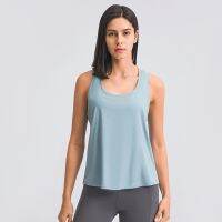 [COD] Cross-border new simple I-shaped beautiful sports vest Quick-drying loose breathable elastic skin-friendly naked yoga