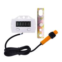 5 Digit Electronic Digital Display Counter Proximity Industrial Magnetic Sensor Switch Punch Counter Induction Meter