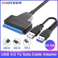 【YF】 USB Sata Cable 3 To Usb 3.0 Computer Cables Connectors Support 2.5 Inches Ssd Hdd Hard Drive