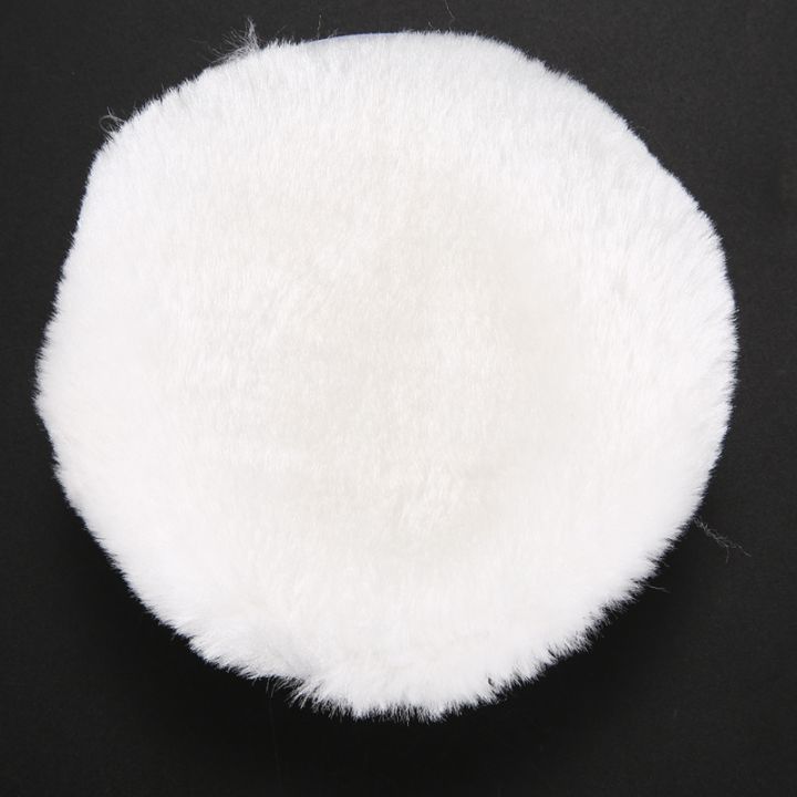 5pcs-polisher-buffer-kit-soft-wool-bonnet-pad-white-7-inch