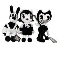 ตุ๊กตา Bendy ตุ๊กตาของเล่น30ซม.,ตุ๊กตายัดไส้ของเล่นนุ่มๆสำหรับเด็กเล่นเกมสยองขวัญ Bendy Boris อลิซแองเจิลนุ่มสำหรับเป็นของขวัญเด็กพร้อมแท็ก