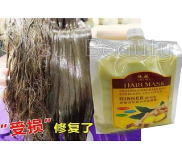 (Ginger treatment 1L) Ginger Hair Mask Charming Hair Repair Dry Damaged