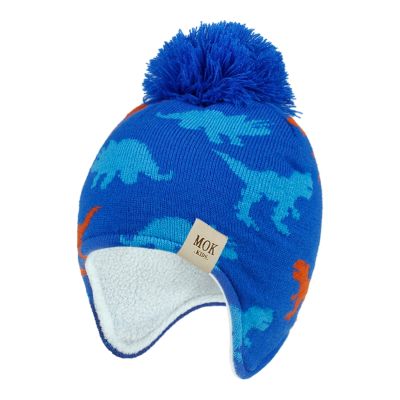 Baby Boy Girl Hat Newborn Dinosaur Photography Childrens Accessories Knitted Fleece Cap 2021 Autumn Winter Infant Warm