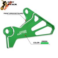 ☑การ์ดเฟืองโซ่ป้องกันด้านหน้ารถมอเตอร์ไซด์ CNC สำหรับ Kawasaki KLX250 /ES/Sr KLX 250 250ES KLX250 1993-2020