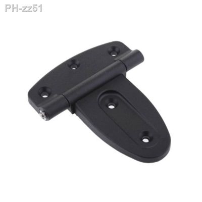 Black Door Hinges Shed Hinges Square Barn Hinges Heavy Duty Gate Hinges for T Hinges Barn Storage Shed Gate Plastic