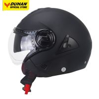 【LZ】✎  Capacete de motocicleta para homens e mulheres lente dupla face aberta scooter elétrico moto bicicleta corrida quatro estações