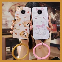 soft shell cute Phone Case For Nokia C10/C20 liquid silicone cartoon funny texture advanced couple personality youth