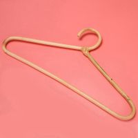 2X Rattan Clothes Hanger Style,Garments Organizer,Rack Adult Hanger,Room Decoration Hanger for Your Clothes.