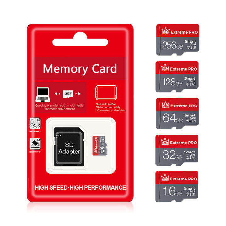 Original TF (Micro SD) Card High Speed Storage Card Memory Card 128gSD Card Mobile Phone Digital