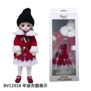 Jinxin Princess Bjd Doll Cloth Doris Beauty Dress Bjd Dolls Suit For 30cm BJD Doll Suit Best Gifts For Girl Beauty Toy Dress