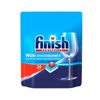 [Try &amp; Buy] Finish ฟินิช ผลิตภัณฑ์ล้างจานชนิดก้อน สำหรับเครื่องล้างจาน 24 ก้อน 384 กรัม