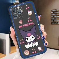 สำหรับ Samsung Galaxy Note 20 Ultra Note 10 Plus เคสโทรศัพท์การ์ตูนน่ารัก My Best Friends สีชมพู Melody สีดำ Kuromi กล้องเลนส์ป้องกันกรอบสแควร์ขอบ