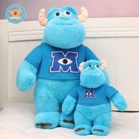 inZhouTongXinQiCaiYou ของเล่นเด็ก ตุ๊กตา Monsters University Sullivan ตุ๊กตาสัตว์ประหลาดขนสีฟ้า ของขวัญสุดน่ารัก