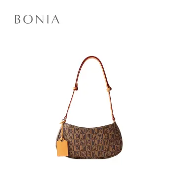 Bonia Black Tuiles Tote Bag