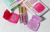 ลิปสติก ปัดแก้ม TOO FACED NAUGHTY KISSES &amp; SWEET CHEEKS เซ็ตบลัชออน+ลิปกลอส น่ารักมาก เครื่องสำอาง ของแท้