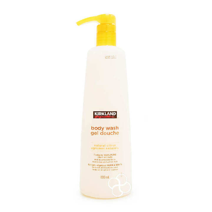 Kirkland Signature Natural Citrus Body Wash 800mL Lazada PH