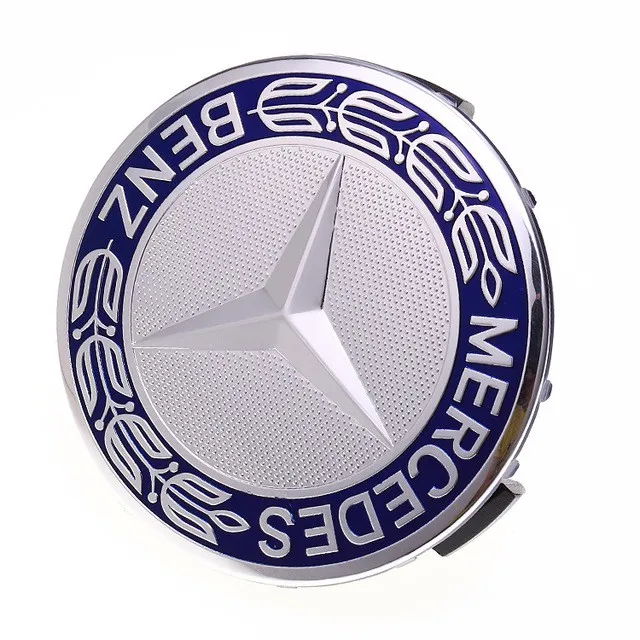 Auto parts 4x 75mm Car Wheel Center Hub Caps Cover Badge For Mercedes