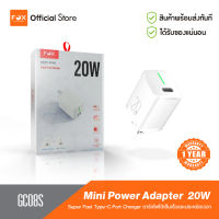 หัวชาร์จ มือถือ Adapter FOX GC08S Mini Fast Charger 20W (Type-C Port)