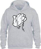 Cybertela Cartoon Glove Mickey Rosary Praying Hands Sweatshirt Hoodie Hoody