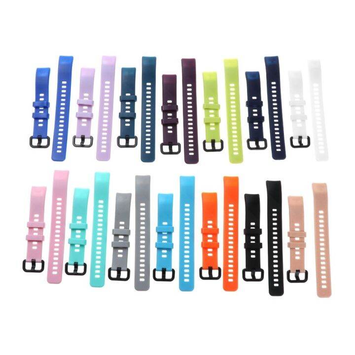 1pc-2022-colorful-silicone-wristbands-watch-band-replacement-strap-smart-watch-bracelet-strap-for-honor-band-5-4