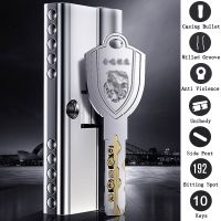 【YF】 12 keys Anti-theft lock Core Door Round Cylinder Lock Entry OutdoorDoor key family Safety