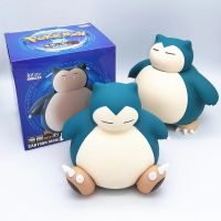 SHU YING ของขวัญวันเกิด ของขวัญเด็ก หม้อ 14-16cm ตุ๊กตาหุ่น กระปุกออมสิน Pokemon Snorlax แอ็คชั่น กล่องเงิน