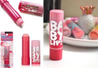 [พร้อมส่ง] นำเข้าจากอเมริกา ของแท้ 100% ลิปทินท์ ลิปบาล์มเปลี่ยนสี Maybelline, Baby Lips