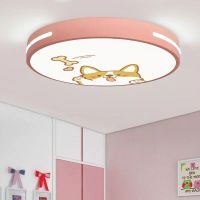 Macaron LED Ceiling Lights Modern Boys Girls Bedroom Lamps Cute Dog Cat Dinosaur Cartoon Lamp for Childrens Room Indoor Decora