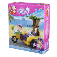 ProudNada Toys ของเล่นเด็กชุดตัวต่อเลโก้ผู้หญิง Sluban Girls Dream 67 PCS B0600C