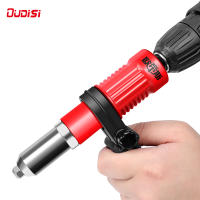 2021OUDISI Electric Rivet Riveting Tool Cordless Riveting Drill Adaptor Insert Nut Power Tool Accessories with 50PC Nut