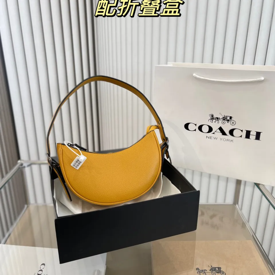 Authentic Coach Luna Shoulder Bag In Signature Canvas Brand New NWT