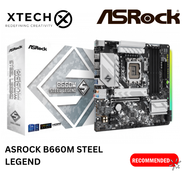 ASROCK B550M STEEL LEGEND | Lazada Singapore