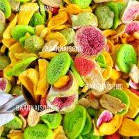 ?สินค้าขายดี? [Mix Fruits,400g.]ผักผลไม้กรอบ มากกว่า20รายการ(แยกรายการ เลือกผักได้) แพ็คใหญ่สุดคุ้ม! มีหลายไซส์ให้เลือก ผัก ผักอบกรอบ ของฝาก ขนมปีใหม่