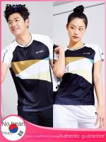 เสื้อยืดแบดมินตัน Yonex เสื้อกีฬา YONEX เสื้อเจอร์ซีย์22057ใหม่2023