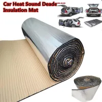 Car Aluminum Foil Heat Sound Noise Insulation Sticker Pad Protective Cover Heat Sound Deadener Mat Waterproof Moistureproof