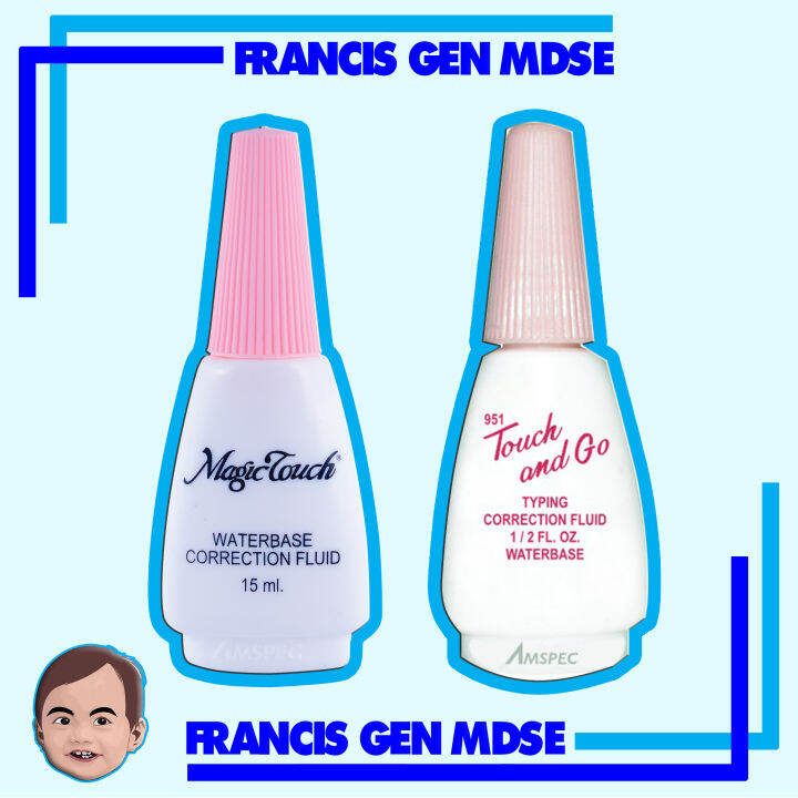 Magic Touch & Touch and Go Liquid Eraser / Correction Liquid Lazada PH