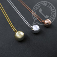 Original S925 Sterling Silver Necklace Tif Fashion High Quality Ball Pendant Necklace Lady Strap Luxury Brand Exquisite Jewelrys