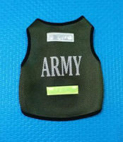 เสื้อสุนัข เสื้อหมา เสื้อแมว เสื้อ Army เสื้อกั๊ก เสื้อทหาร มีไซส์ 1-12