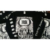 à➩➢เสื้อยืดแขนยาว ลาย Napalm DEATH SCUM