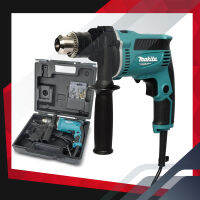 ?ส่งจากไทย? . MAKITA  สว่านกระแทก13มิล กล่อง+อุปกรณ์ APD